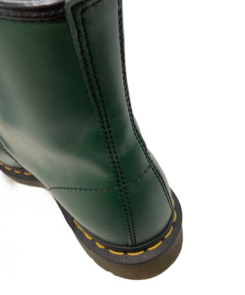 Dr.Martens（ドクターマーチン）Dr.Martens (ドクターマーチン) 8ホールブーツ グリーン サイズ:38の古着・服飾アイテム