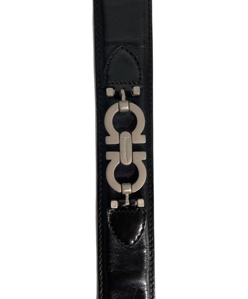 Salvatore Ferragamo（サルヴァトーレ フェラガモ）Salvatore Ferragamo (サルヴァトーレ フェラガモ) ベルト ブラックの古着・服飾アイテム