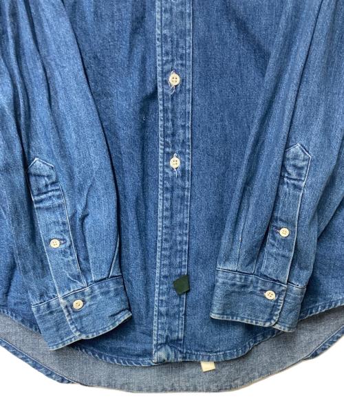 POLO COUNTRY（ポロカントリー）POLO COUNTRY (ポロカントリー) ポニー刺繍デニムボタンダウンシャツ インディゴ サイズ:Lの古着・服飾アイテム