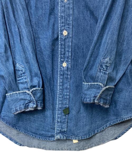 POLO COUNTRY（ポロカントリー）POLO COUNTRY (ポロカントリー) ポニー刺繍デニムボタンダウンシャツ インディゴ サイズ:Lの古着・服飾アイテム