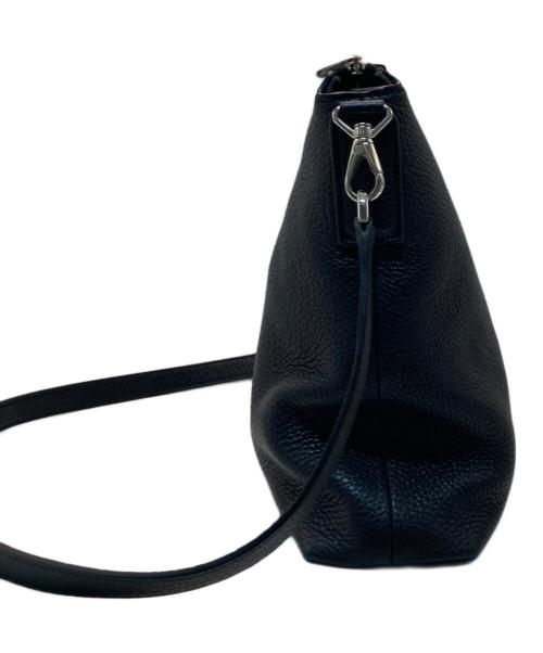 HIROFU（ヒロフ）HIROFU (ヒロフ) 【ミニマ】レザーショルダーバッグ L 2WAY ブラックの古着・服飾アイテム