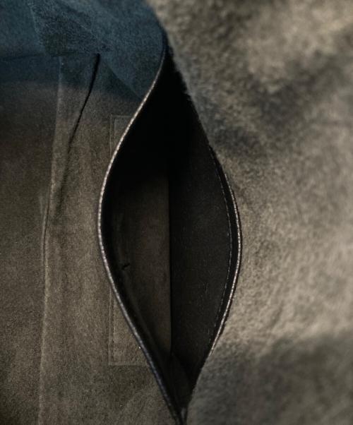HIROFU（ヒロフ）HIROFU (ヒロフ) 【ミニマ】レザーショルダーバッグ L 2WAY ブラックの古着・服飾アイテム