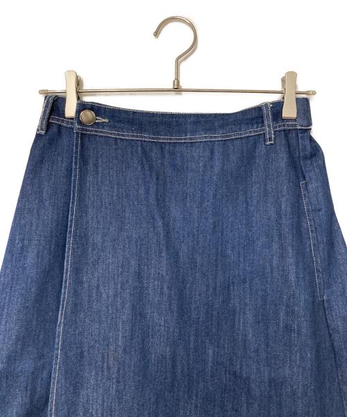 Pauline Bleu（ポリーヌブルー）Pauline Bleu (ポリーヌブルー) デニムスカート インディゴ サイズ:Freeの古着・服飾アイテム