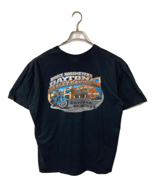 HARLEY-DAVIDSON（ハーレーダビッドソン）HARLEY-DAVIDSON (ハーレーダビッドソン) 00’s プリントTシャツ ブラック サイズ:2XLの古着・服飾アイテム