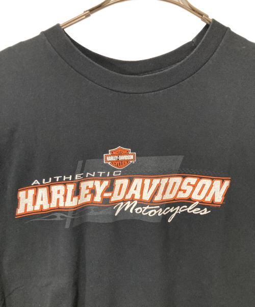 HARLEY-DAVIDSON（ハーレーダビッドソン）HARLEY-DAVIDSON (ハーレーダビッドソン) 00’s プリントTシャツ ブラック サイズ:2XLの古着・服飾アイテム