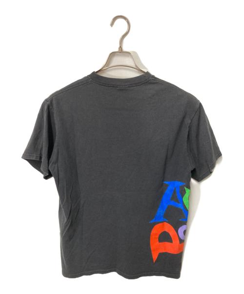 stussy（ステューシー）stussy (ステューシー) プリントTシャツ ブラック サイズ:MEDIUMの古着・服飾アイテム