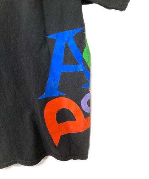 stussy（ステューシー）stussy (ステューシー) プリントTシャツ ブラック サイズ:MEDIUMの古着・服飾アイテム