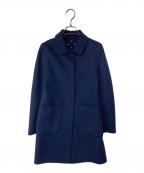 WEEKEND Max Maraウィークエンド マックスマーラ）の古着「リバーシブルウールコート」｜ネイビー