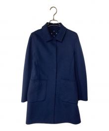 WEEKEND Max Mara（ウィークエンド マックスマーラ）の古着「リバーシブルウールコート」｜ネイビー