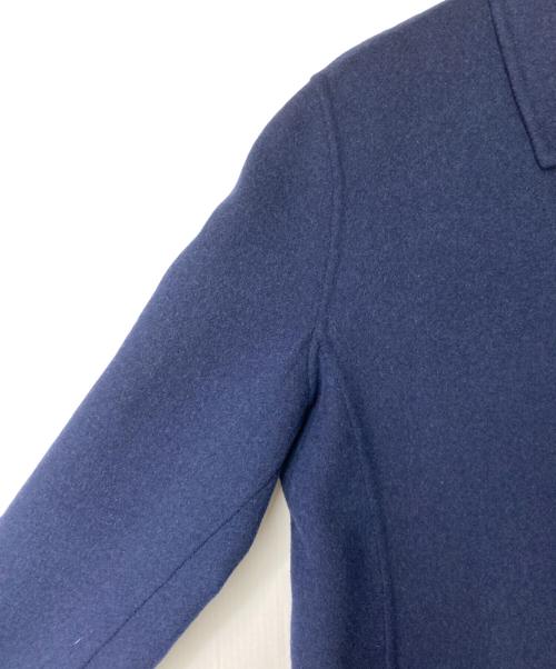 WEEKEND Max Mara（ウィークエンド マックスマーラ）Weekend Max Mara (ウィークエンド マックスマーラ) リバーシブルウールコート ネイビー サイズ:36の古着・服飾アイテム