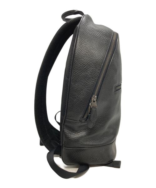 COACH（コーチ）COACH (コーチ) レザーバックパック ブラックの古着・服飾アイテム