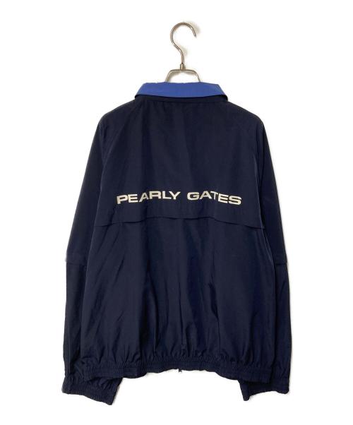 PEARLY GATES（パーリーゲイツ）PEARLY GATES (パーリーゲイツ) ナイロンジャケット ネイビー サイズ:XLの古着・服飾アイテム