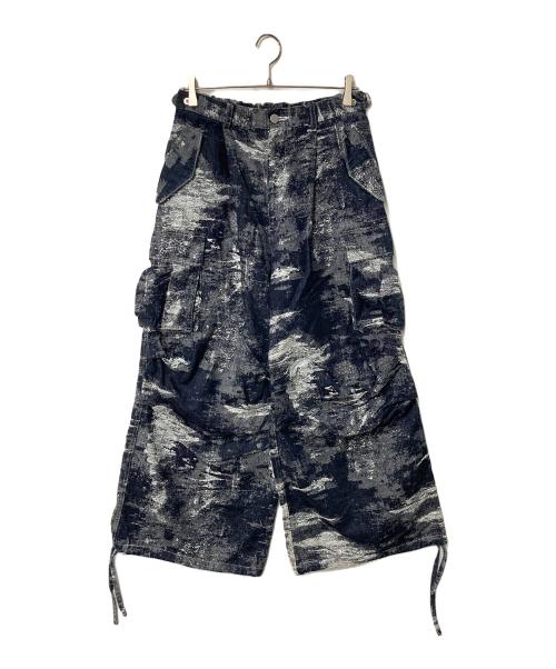 TAAKK（ターク）TAAKK (ターク) DENIM CARGO PANTS インディゴ サイズ:2の古着・服飾アイテム