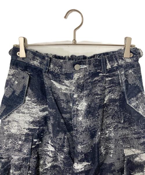 TAAKK（ターク）TAAKK (ターク) DENIM CARGO PANTS インディゴ サイズ:2の古着・服飾アイテム