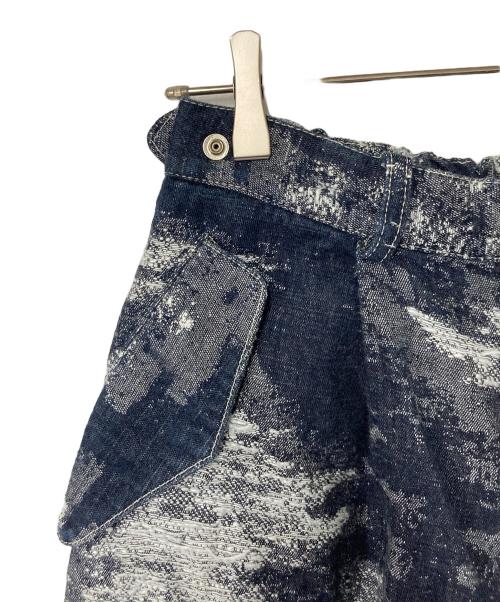 TAAKK（ターク）TAAKK (ターク) DENIM CARGO PANTS インディゴ サイズ:2の古着・服飾アイテム