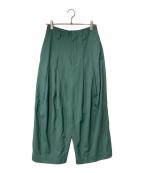 SHINYA KOZUKAシンヤコズカ）の古着「BAGGY Jade」｜グリーン