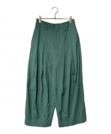 SHINYA KOZUKA（シンヤコズカ）の古着「BAGGY Jade」｜グリーン