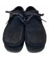 CLARKS (クラークス) ワラビーモカシンシューズ ブラック サイズ:UK7.5/US8.5/EU41.5/CN260：10000円