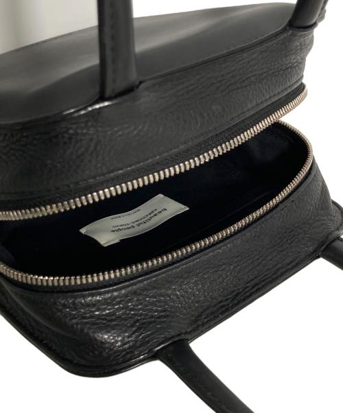 beautiful people（ビューティフルピープル）beautiful people (ビューティフルピープル) ERIN square duffle bag small ブラックの古着・服飾アイテム