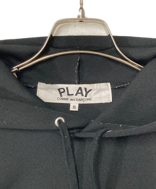 PLAY COMME des GARCONS（プレイコムデギャルソン）PLAY COMME des GARCONS (プレイコムデギャルソン) Pullover Hoodie With Red Emblem ブラック サイズ:Sの古着・服飾アイテム