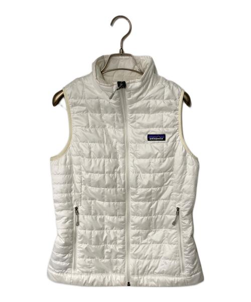 Patagonia（パタゴニア）Patagonia (パタゴニア) Nano Puff Vest ホワイト サイズ:XSの古着・服飾アイテム