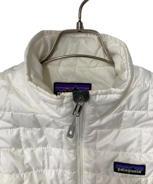 Patagonia（パタゴニア）Patagonia (パタゴニア) Nano Puff Vest ホワイト サイズ:XSの古着・服飾アイテム