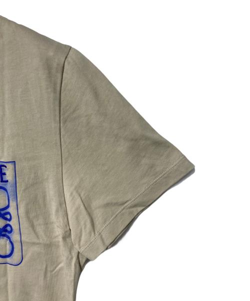 LOEWE（ロエベ）LOEWE (ロエベ) アナグラム フェイクポケットTシャツ ベージュ サイズ:XSの古着・服飾アイテム