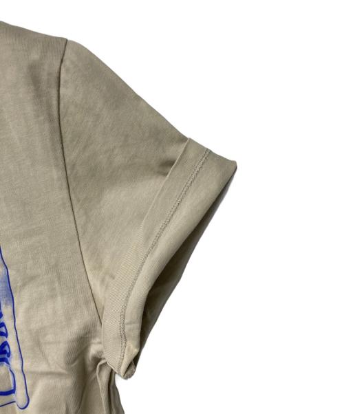 LOEWE（ロエベ）LOEWE (ロエベ) アナグラム フェイクポケットTシャツ ベージュ サイズ:XSの古着・服飾アイテム