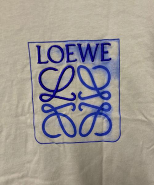 LOEWE（ロエベ）LOEWE (ロエベ) アナグラム フェイクポケットTシャツ ベージュ サイズ:XSの古着・服飾アイテム