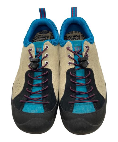 KEEN（キーン）KEEN (キーン) ジャスパー ロックス エスピー ベージュ×ブルー サイズ:EU40.5/US8/UK7/CM26/Mの古着・服飾アイテム