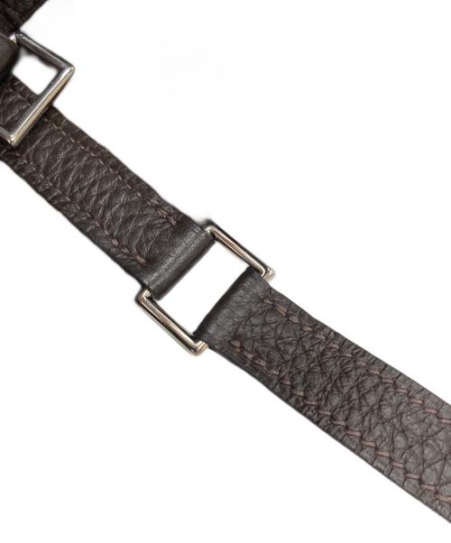 HERMES（エルメス）HERMES (エルメス) ピコタンMM ハンドバッグ ブラウンの古着・服飾アイテム