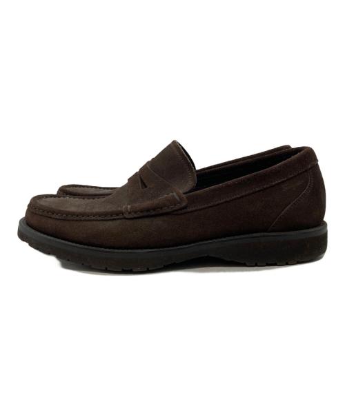 Salvatore Ferragamo（サルヴァトーレ フェラガモ）Salvatore Ferragamo (サルヴァトーレ フェラガモ) スエードローファー ブラウン サイズ:7の古着・服飾アイテム
