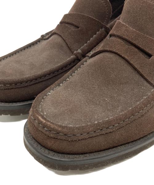 Salvatore Ferragamo（サルヴァトーレ フェラガモ）Salvatore Ferragamo (サルヴァトーレ フェラガモ) スエードローファー ブラウン サイズ:7の古着・服飾アイテム