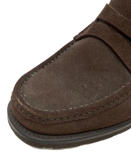 Salvatore Ferragamo（サルヴァトーレ フェラガモ）Salvatore Ferragamo (サルヴァトーレ フェラガモ) スエードローファー ブラウン サイズ:7の古着・服飾アイテム