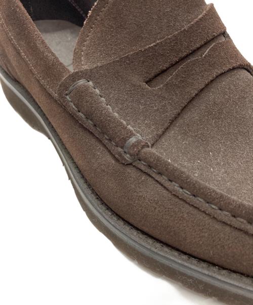 Salvatore Ferragamo（サルヴァトーレ フェラガモ）Salvatore Ferragamo (サルヴァトーレ フェラガモ) スエードローファー ブラウン サイズ:7の古着・服飾アイテム