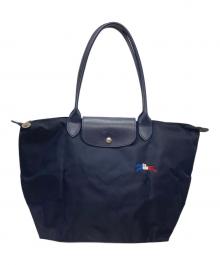 LONGCHAMP（ロンシャン）の古着「ル・プリアージュ トートバッグ」｜ネイビー