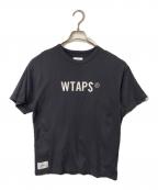 WTAPSダブルタップス）の古着「SIGN / SS / COTTON. TSSC」｜ブラック
