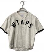 WTAPSダブルタップス）の古着「LEAGUE SS COTTON FLANNEL」｜アイボリー
