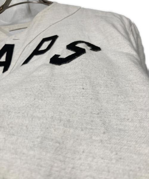 WTAPS（ダブルタップス）WTAPS (ダブルタップス) LEAGUE SS COTTON FLANNEL アイボリー サイズ:X01(実寸参照)の古着・服飾アイテム