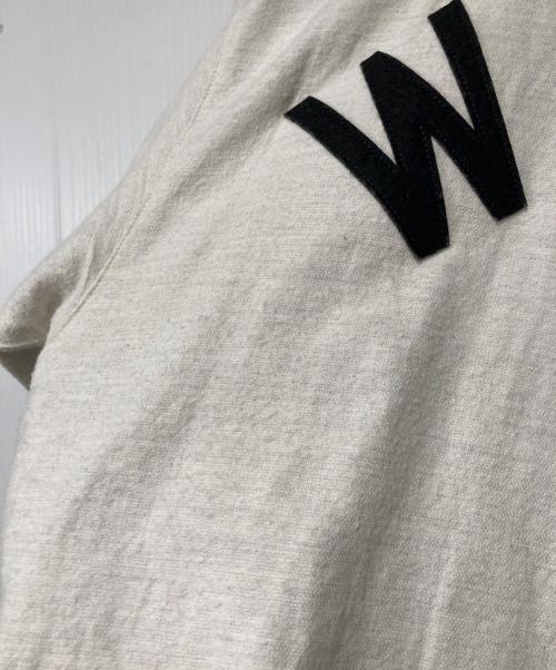 WTAPS（ダブルタップス）WTAPS (ダブルタップス) LEAGUE SS COTTON FLANNEL アイボリー サイズ:X01(実寸参照)の古着・服飾アイテム