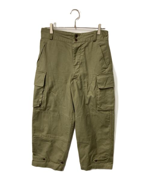 waiper（ワイパー）WAIPER (ワイパー) フランス軍 M-47 カーゴパンツ 前期型 カーキ サイズ:12(実寸参照)の古着・服飾アイテム