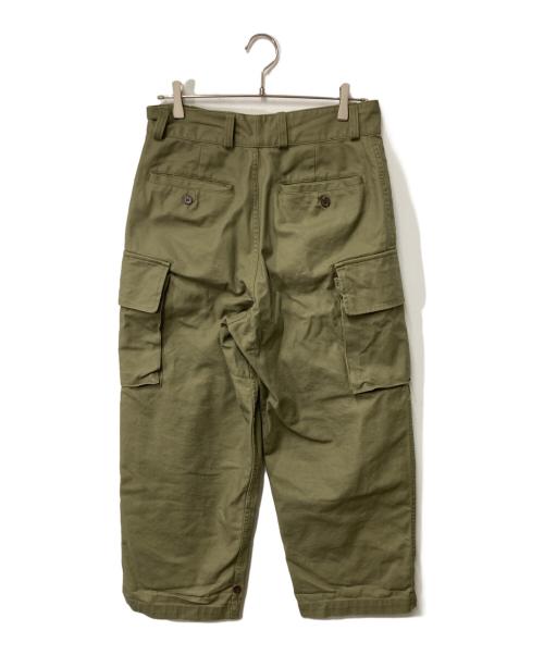 waiper（ワイパー）WAIPER (ワイパー) フランス軍 M-47 カーゴパンツ 前期型 カーキ サイズ:12(実寸参照)の古着・服飾アイテム