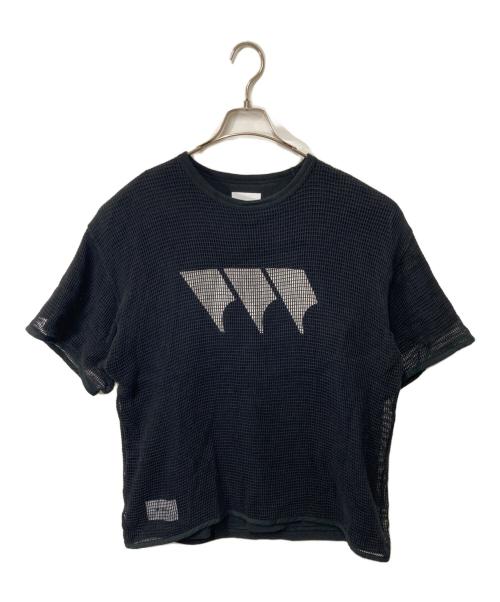 WTAPS（ダブルタップス）WTAPS (ダブルタップス) メッシュカットソー ブラック サイズ:X01(実寸参照)の古着・服飾アイテム