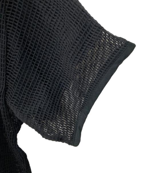 WTAPS（ダブルタップス）WTAPS (ダブルタップス) メッシュカットソー ブラック サイズ:X01(実寸参照)の古着・服飾アイテム