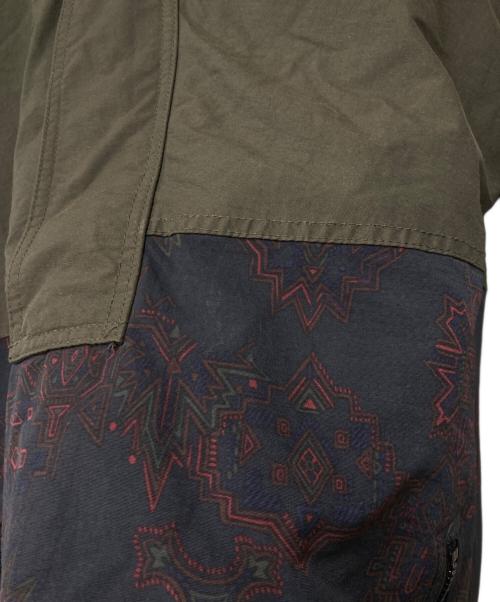 BURTON（バートン）BURTON (バートン) アノラックパーカー カーキ×ブラック サイズ:Sの古着・服飾アイテム