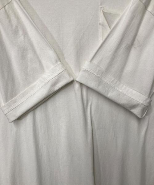 ENFOLD（エンフォルド）ENFOLD (エンフォルド) カットソーワンピース ホワイト サイズ:38の古着・服飾アイテム