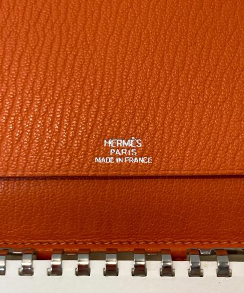 HERMES（エルメス）HERMES (エルメス) アジェンダVision  ピンク×オレンジの古着・服飾アイテム