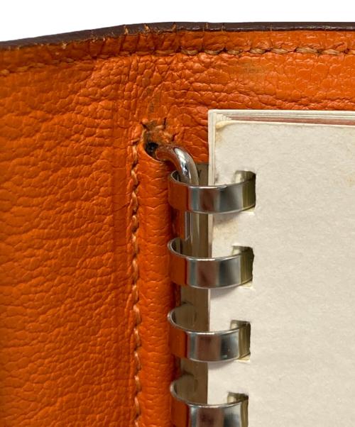 HERMES（エルメス）HERMES (エルメス) アジェンダVision  ピンク×オレンジの古着・服飾アイテム