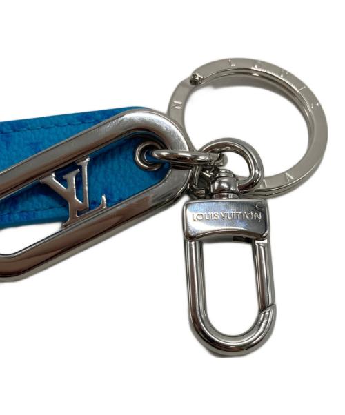LOUIS VUITTON（ルイ ヴィトン）LOUIS VUITTON (ルイ ヴィトン) キーホルダー・LVシグネチャー ブルーの古着・服飾アイテム