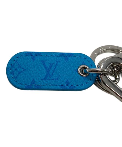 LOUIS VUITTON（ルイ ヴィトン）LOUIS VUITTON (ルイ ヴィトン) キーホルダー・LVシグネチャー ブルーの古着・服飾アイテム